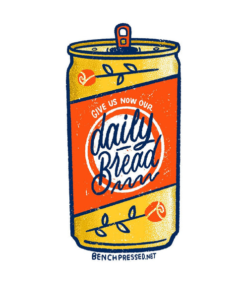 Daily Bread single sticker